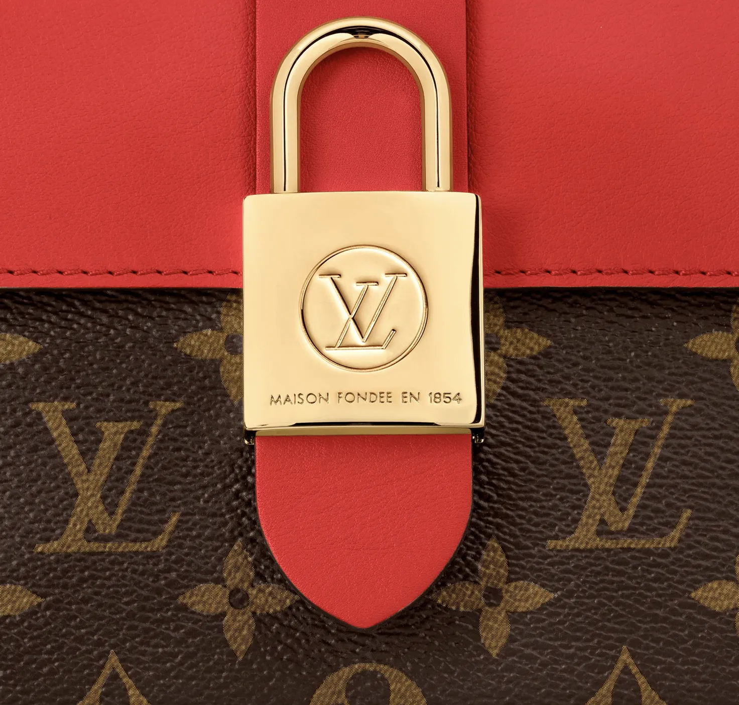 Louis Vuitton Locky BB Monogram Canvas and Leather Bag - Current Season