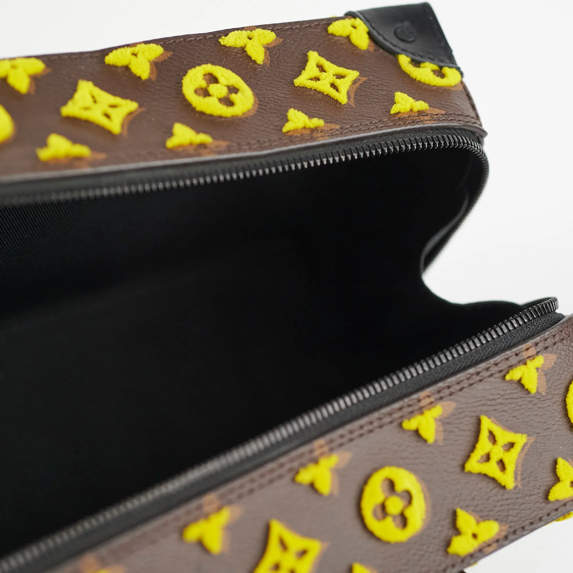 Louis Vuitton Monogram Taffetage Speedy Soft Trunk