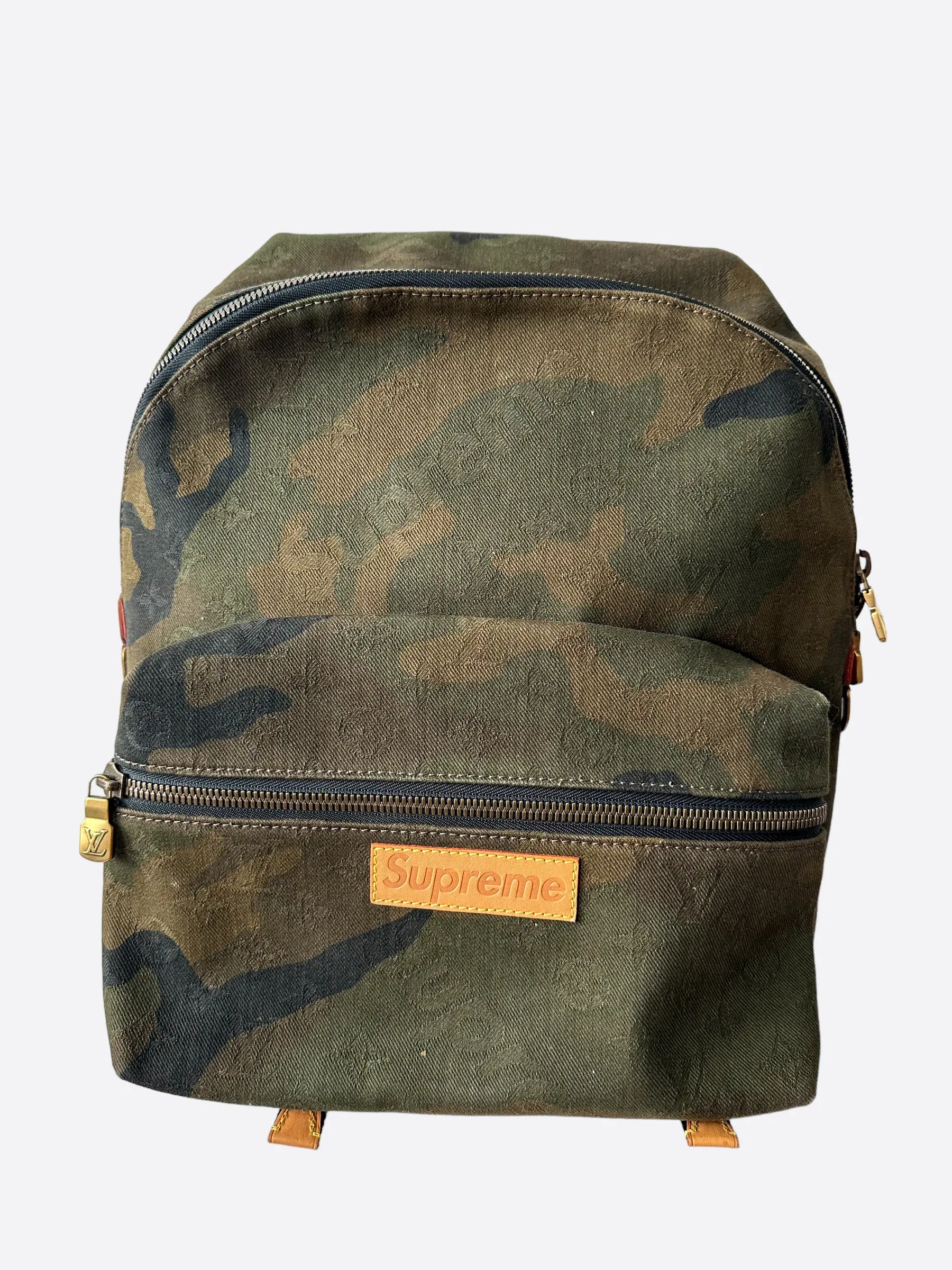 Louis Vuitton Supreme Camo Monogram Apollo Backpack
