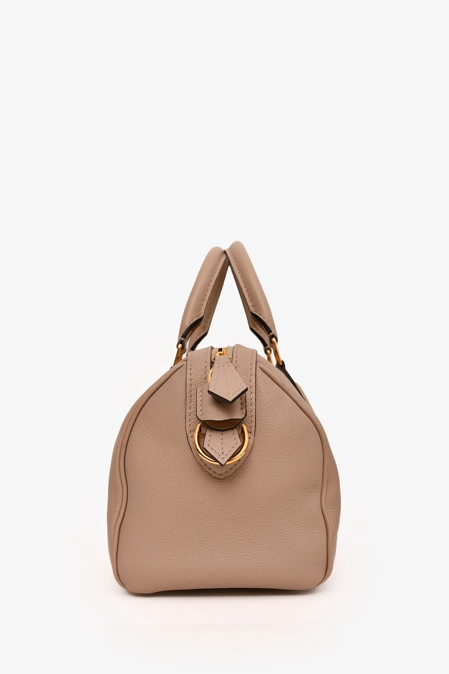 Louis Vuitton X Sofia Coppola 2013 Beige Leather SC PM Bag with Strap