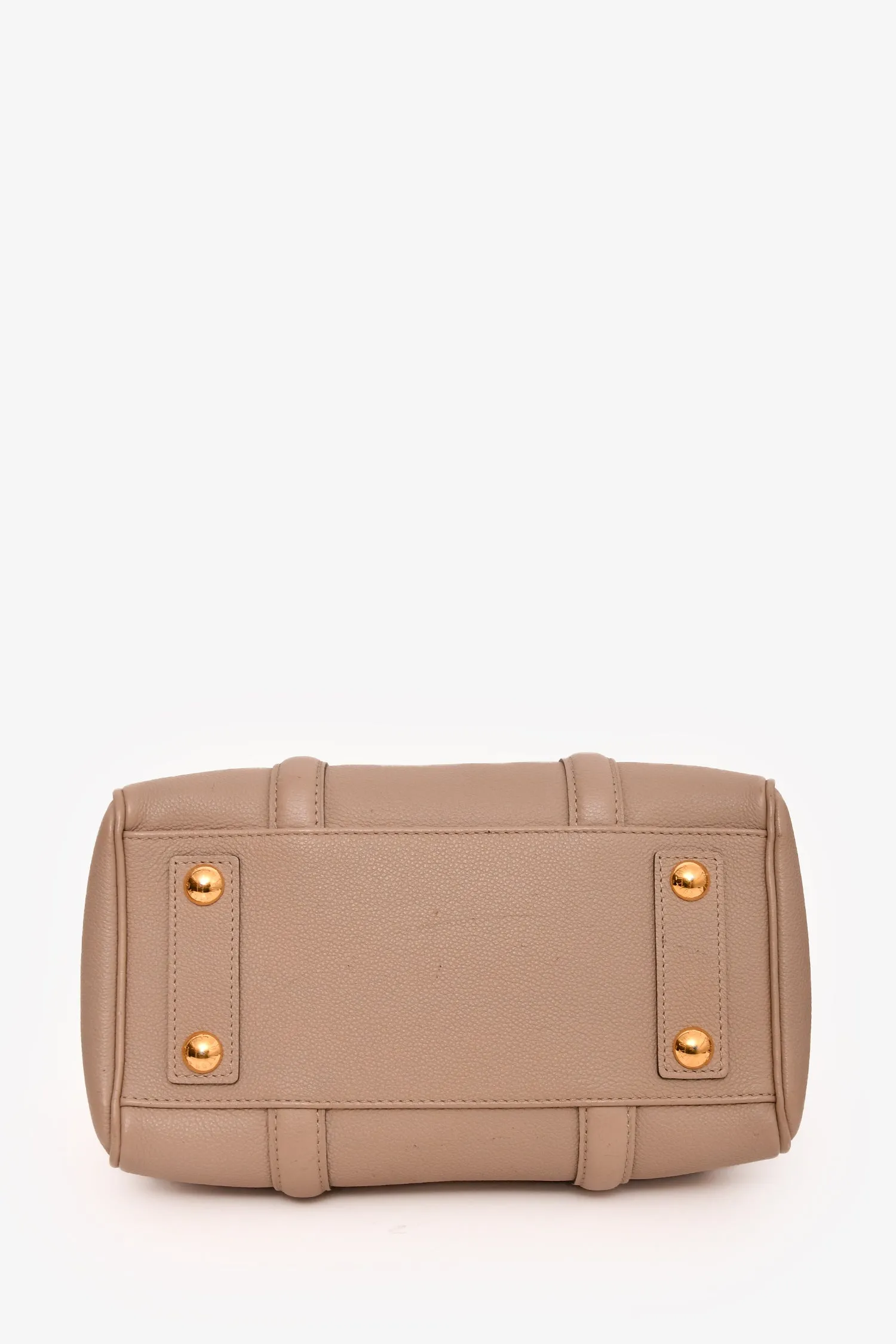 Louis Vuitton X Sofia Coppola 2013 Beige Leather SC PM Bag with Strap
