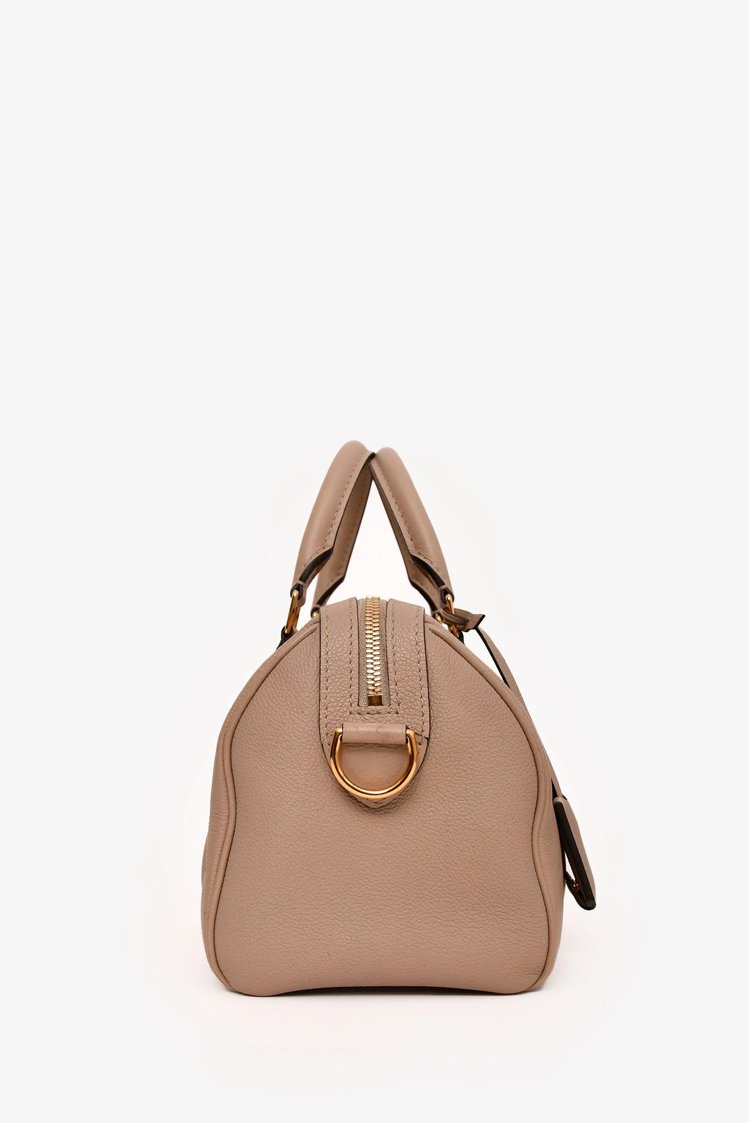Louis Vuitton X Sofia Coppola 2013 Beige Leather SC PM Bag with Strap