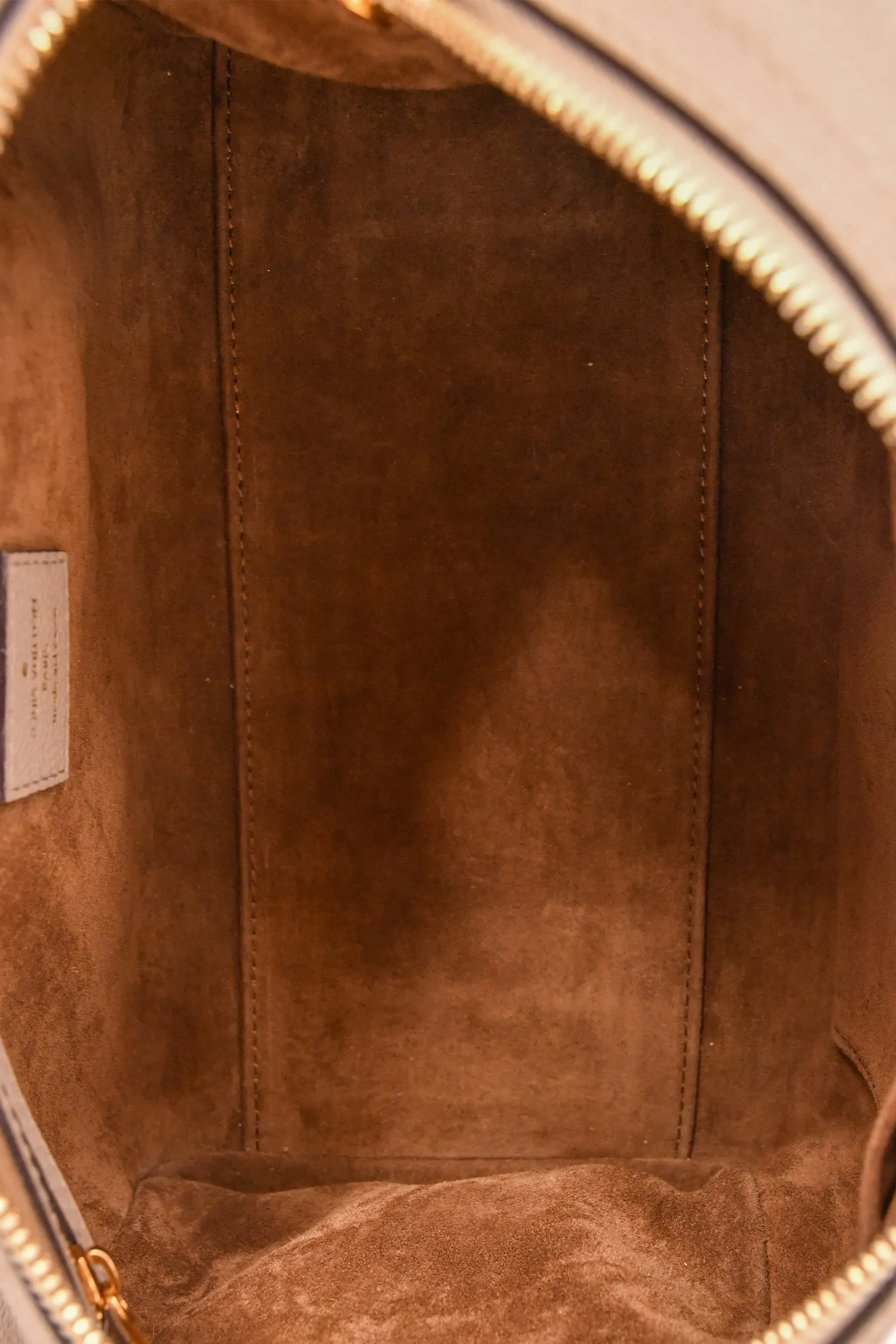 Louis Vuitton X Sofia Coppola 2013 Beige Leather SC PM Bag with Strap