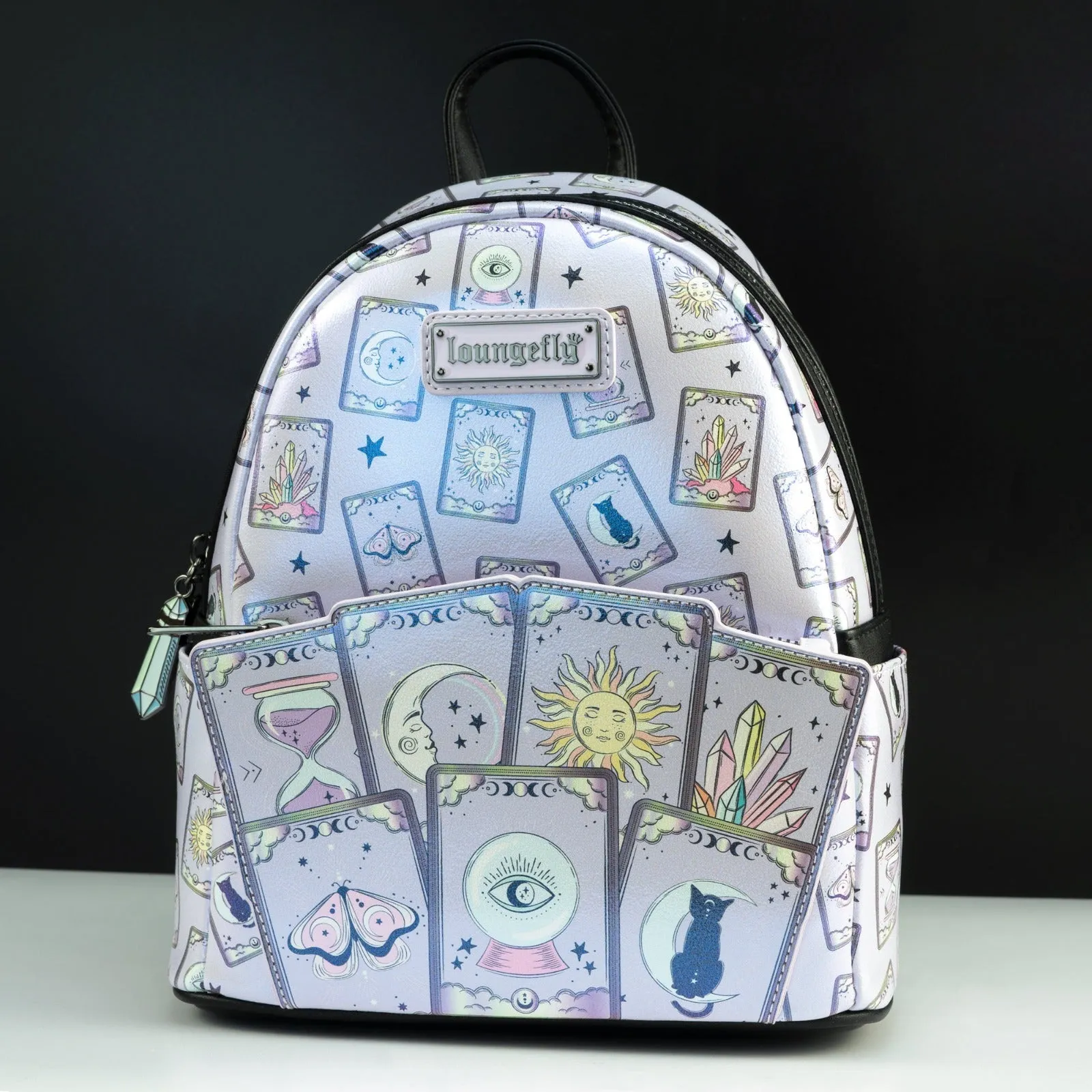 Loungefly Originals Pearlescent Tarot Cards Mini luxury backpacks at outlet prices