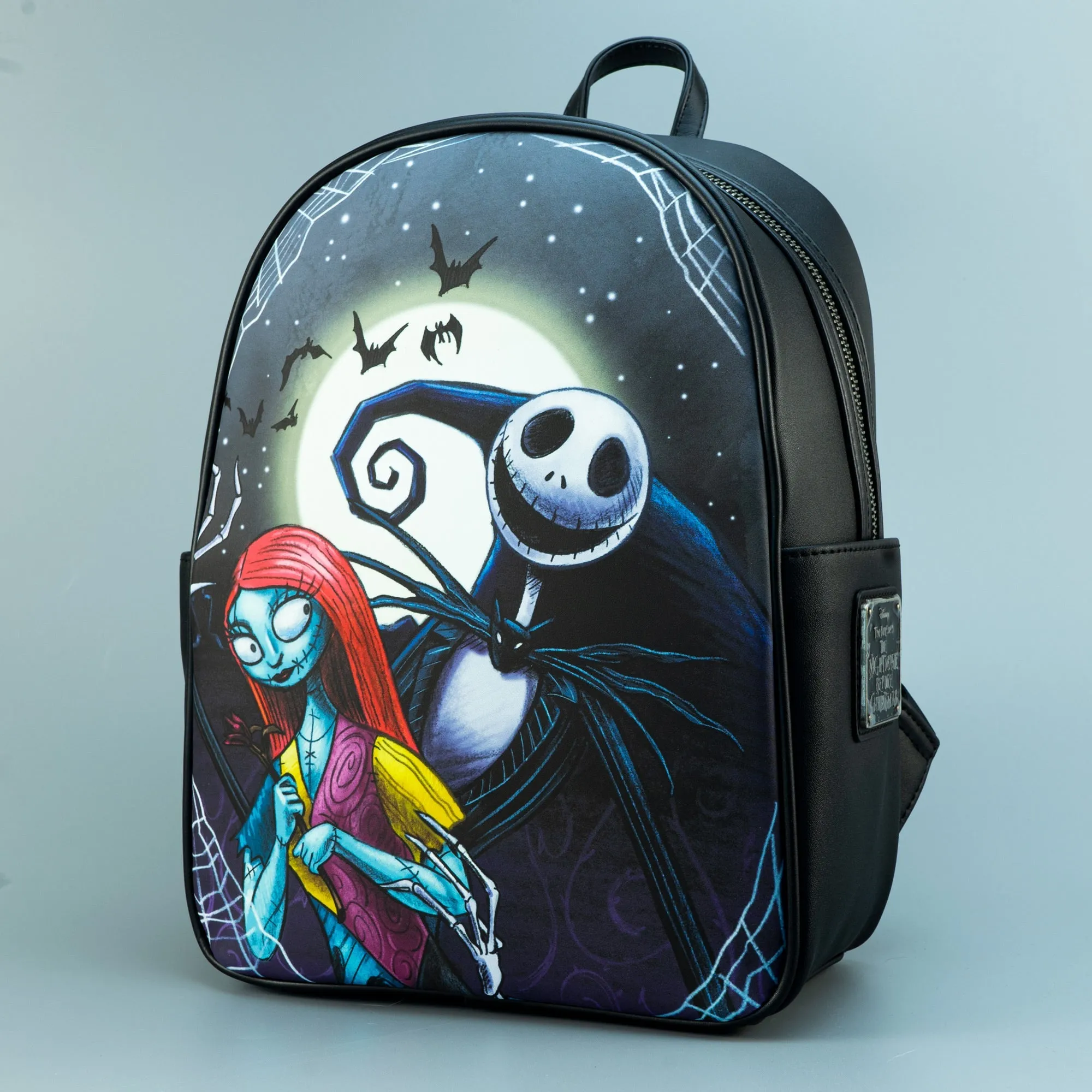 Loungefly The Nightmare Before Christmas Jack and Sally Mini luxury backpacks at outlet prices