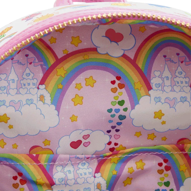Loungefly x Care Bears Rainbow Stare Mini Backpack