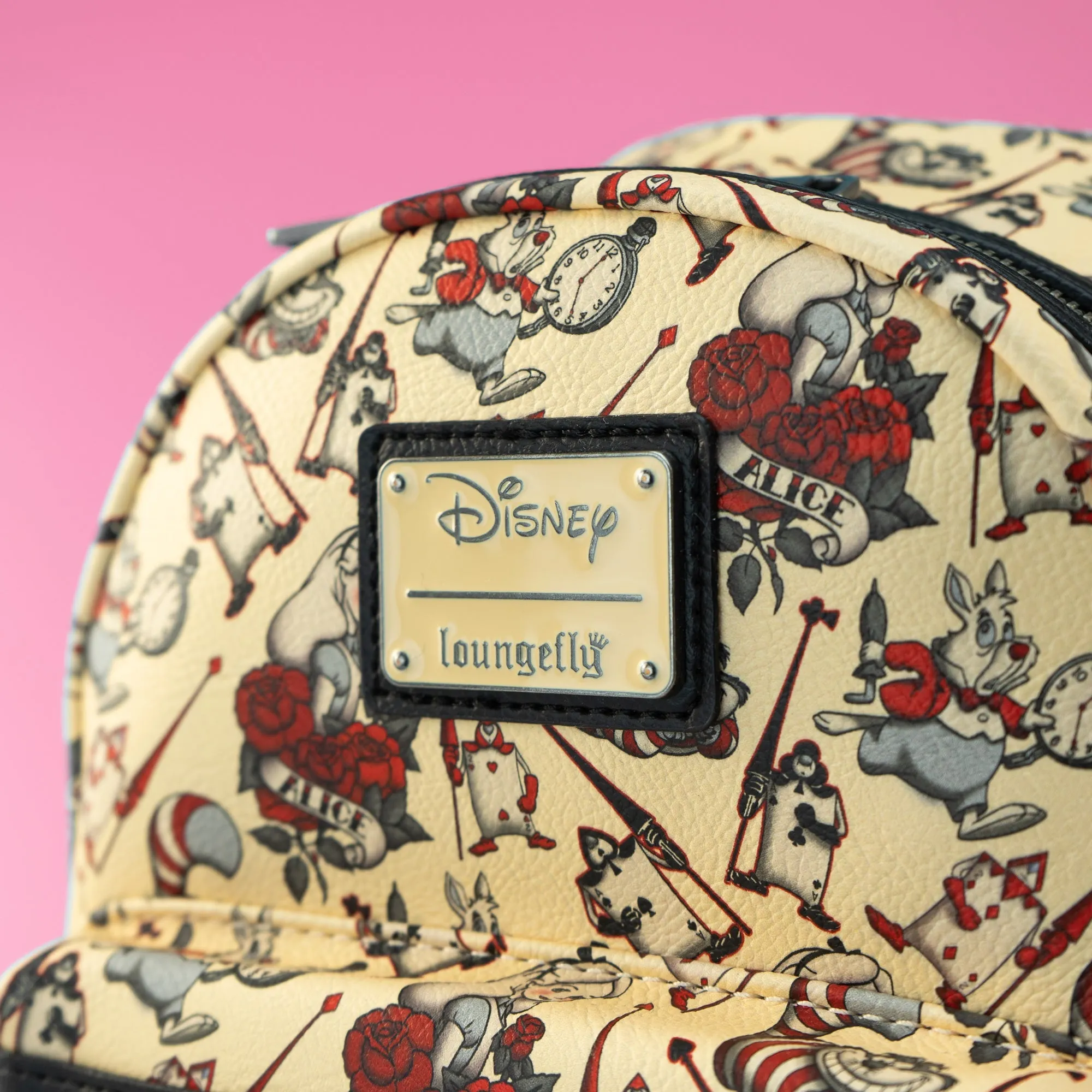 Loungefly x Disney Alice in Wonderland Tattoo Mini Backpack