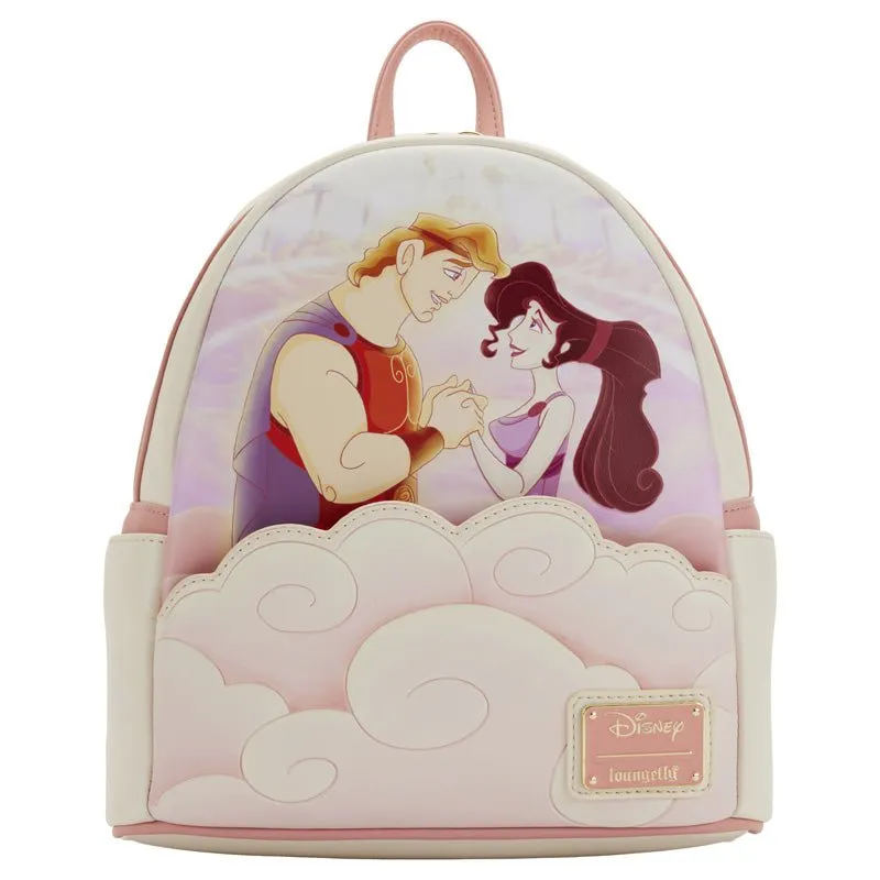 Loungefly x Disney Hercules 25th Anniversary Megara and Hercules Mini luxury backpacks at outlet prices