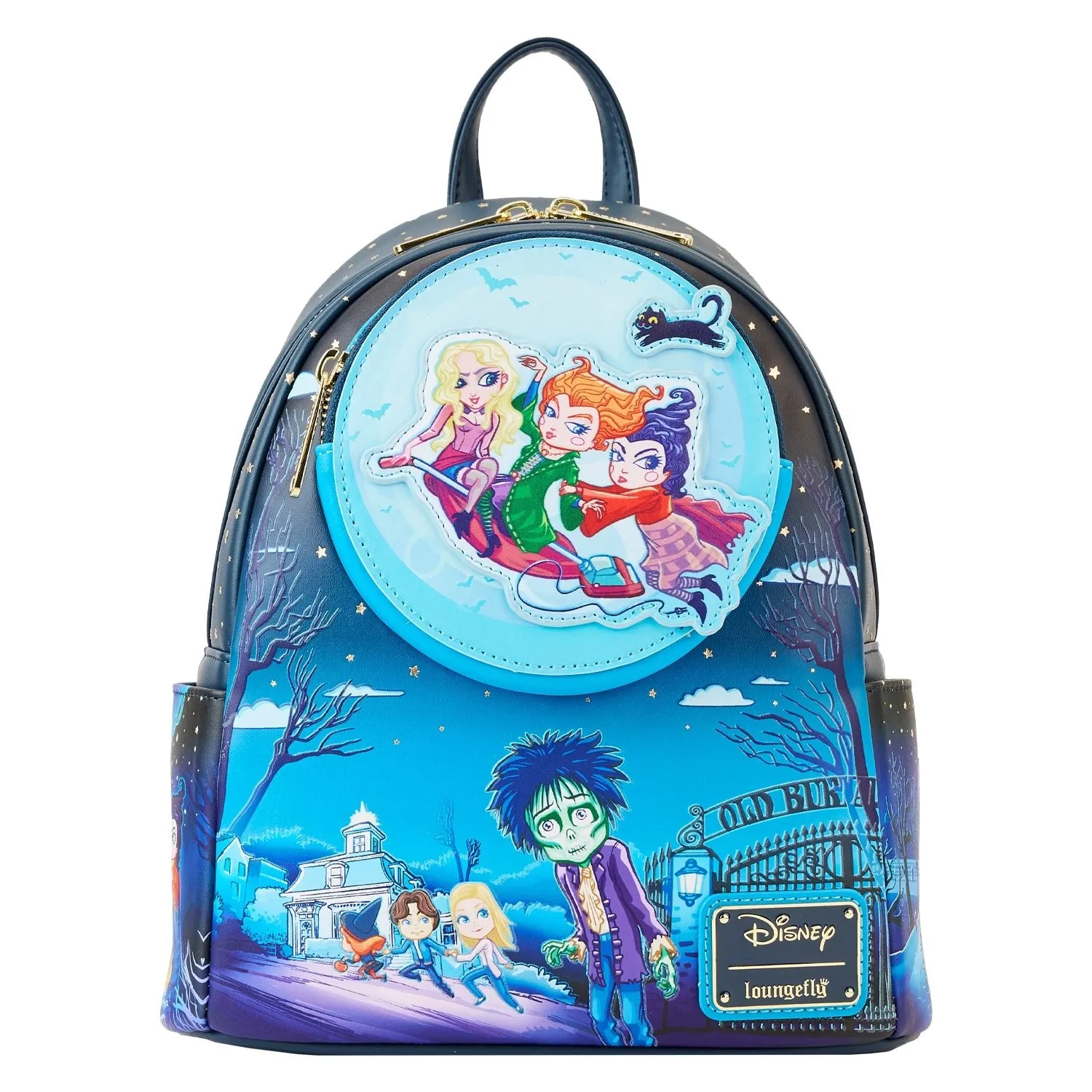 Loungefly x Disney Hocus Pocus Poster Mini luxury backpacks at outlet prices