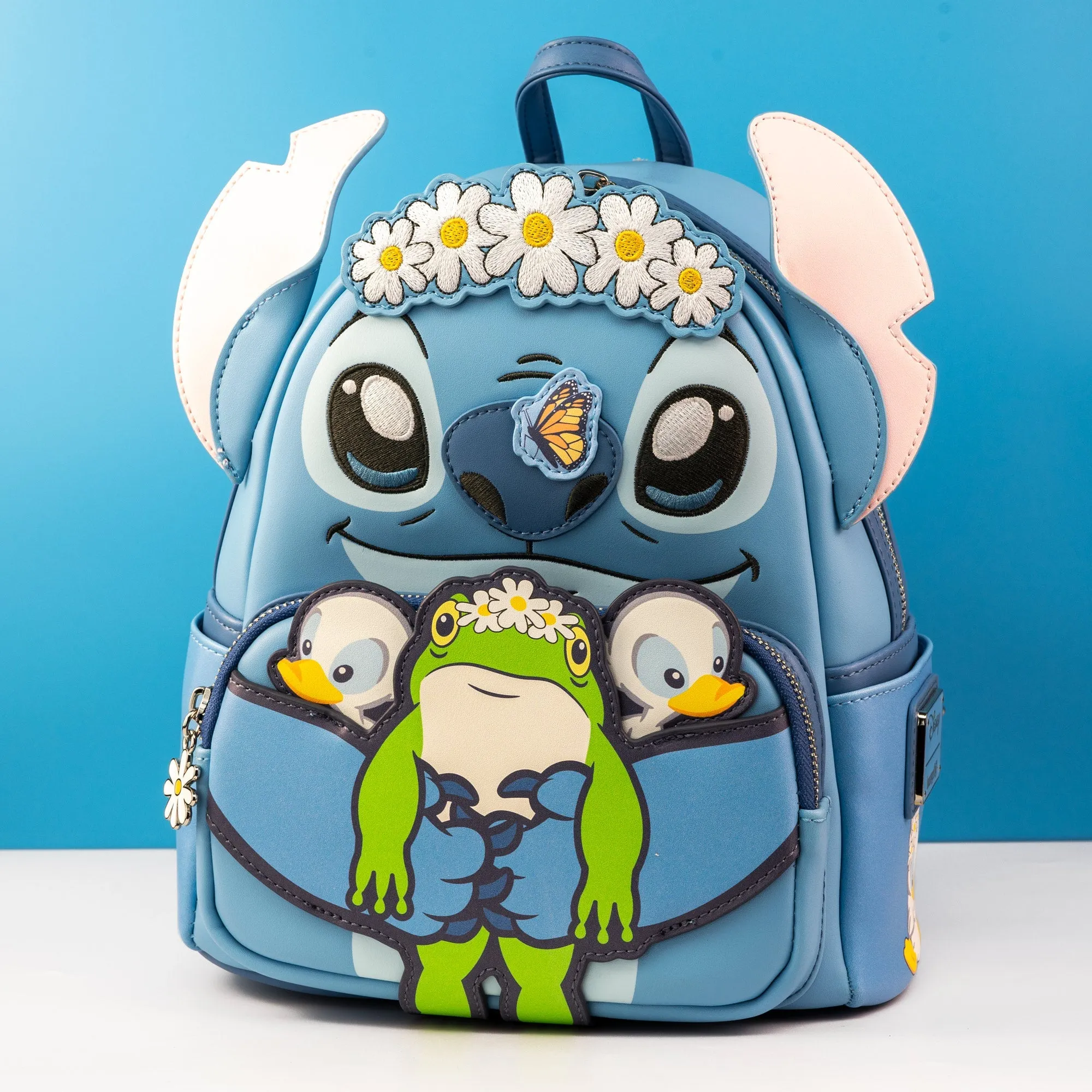 Loungefly x Disney Lilo and Stich Springtime Stitch Cosplay Mini luxury backpacks at outlet prices