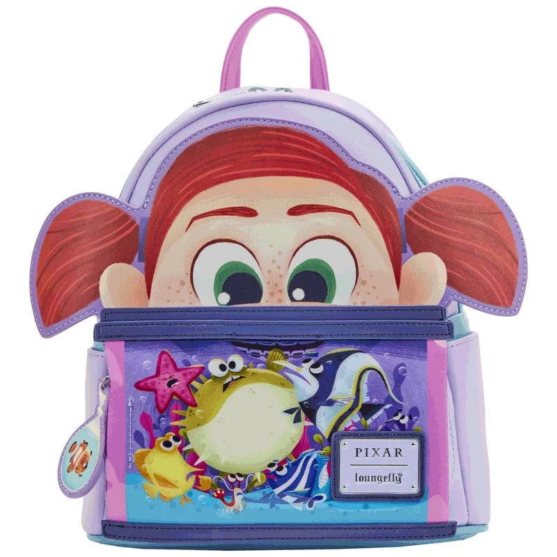 Loungefly x Disney Pixar Finding Nemo Darla Mini luxury backpacks at outlet prices