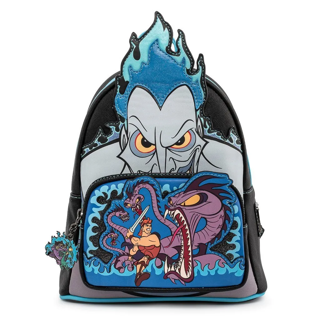 Loungefly x Disney Scenes Hades Mini luxury backpacks at outlet prices