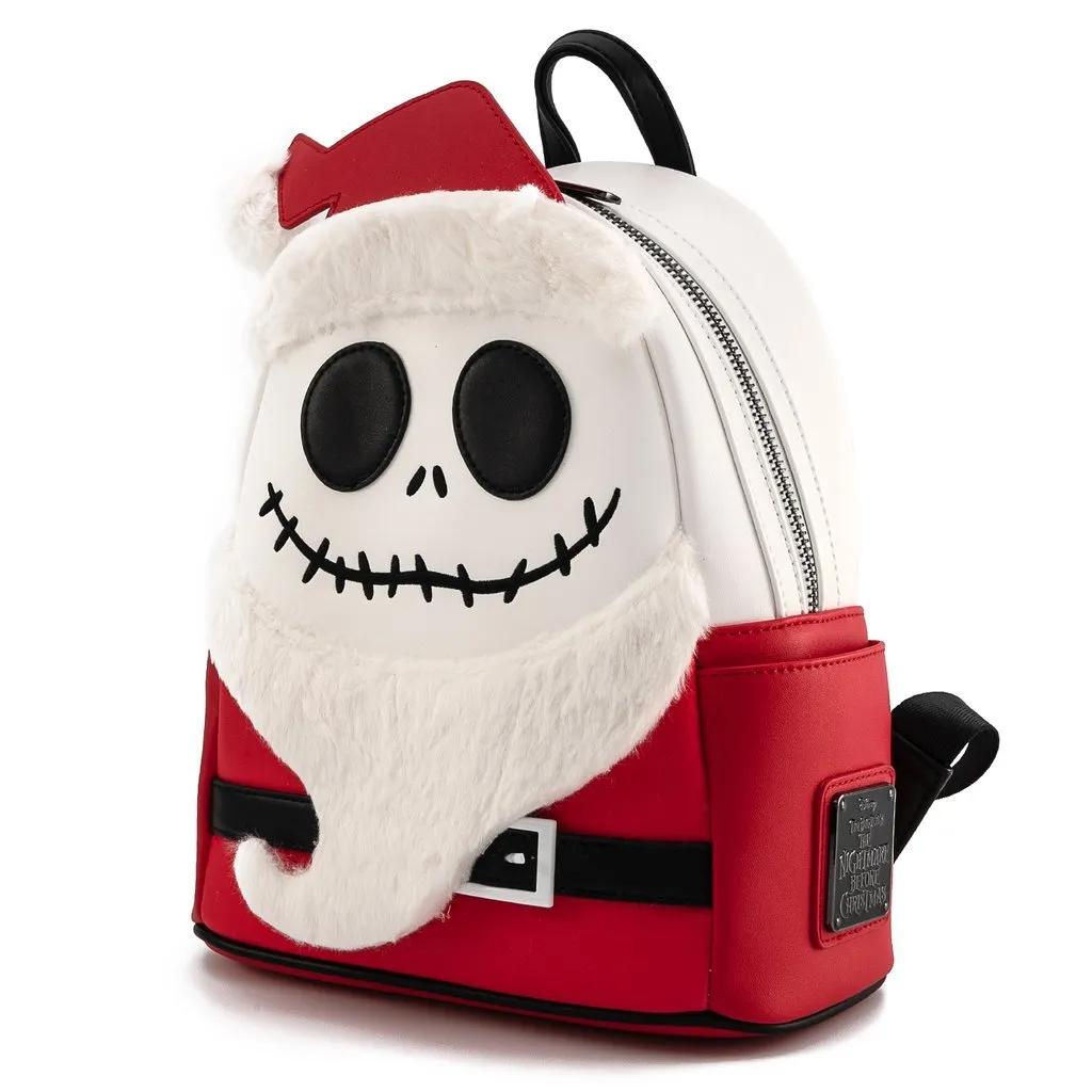 Loungefly X Disney The Nightmare Before Christmas Santa Jack Cosplay Mini luxury backpacks at outlet prices