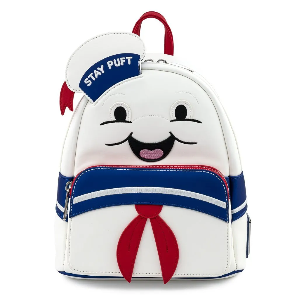 Loungefly x Ghostbusters Stay Puft Marshmallow Man Mini luxury backpacks at outlet prices