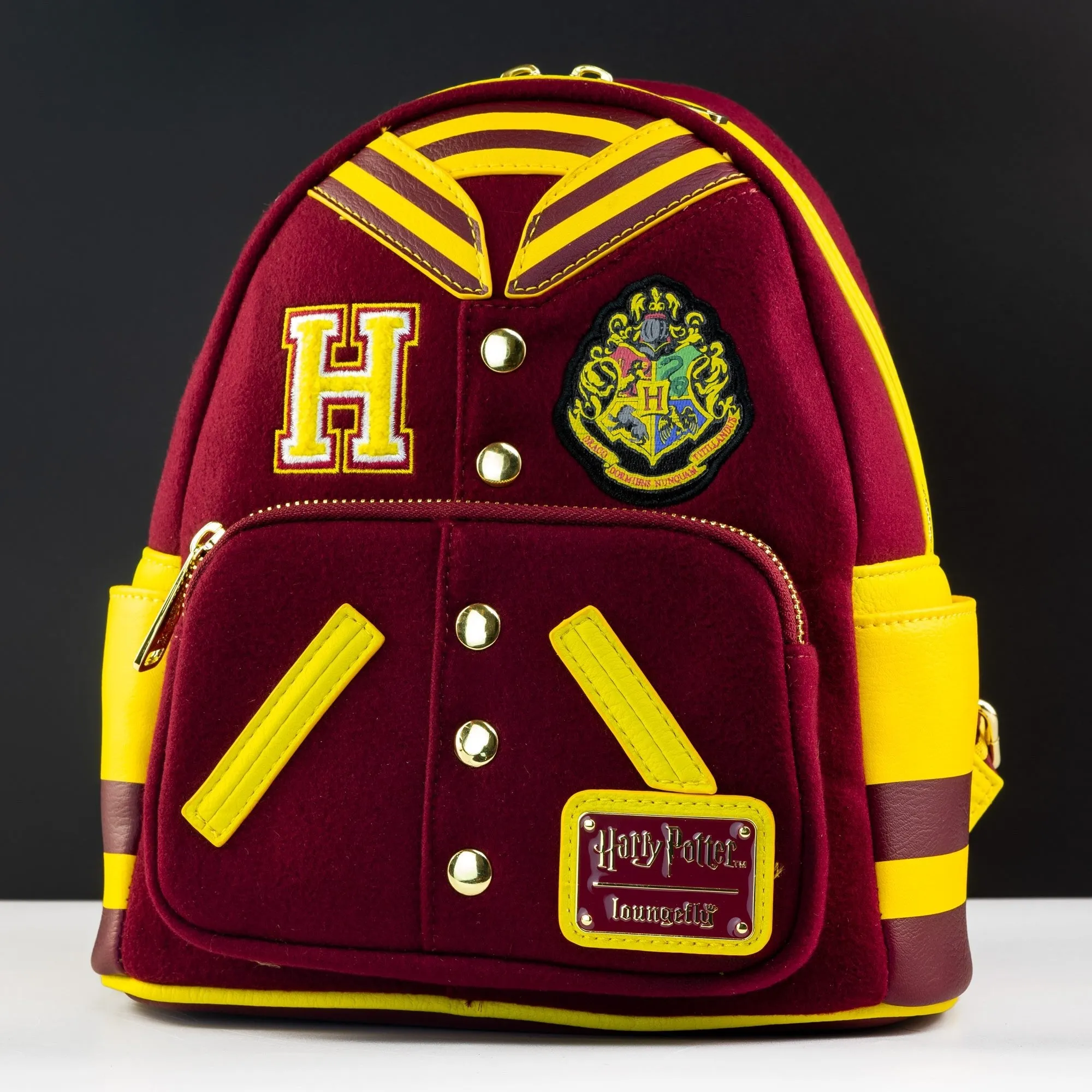 Loungefly x Harry Potter Gryffindor Varsity Mini luxury backpacks at outlet prices
