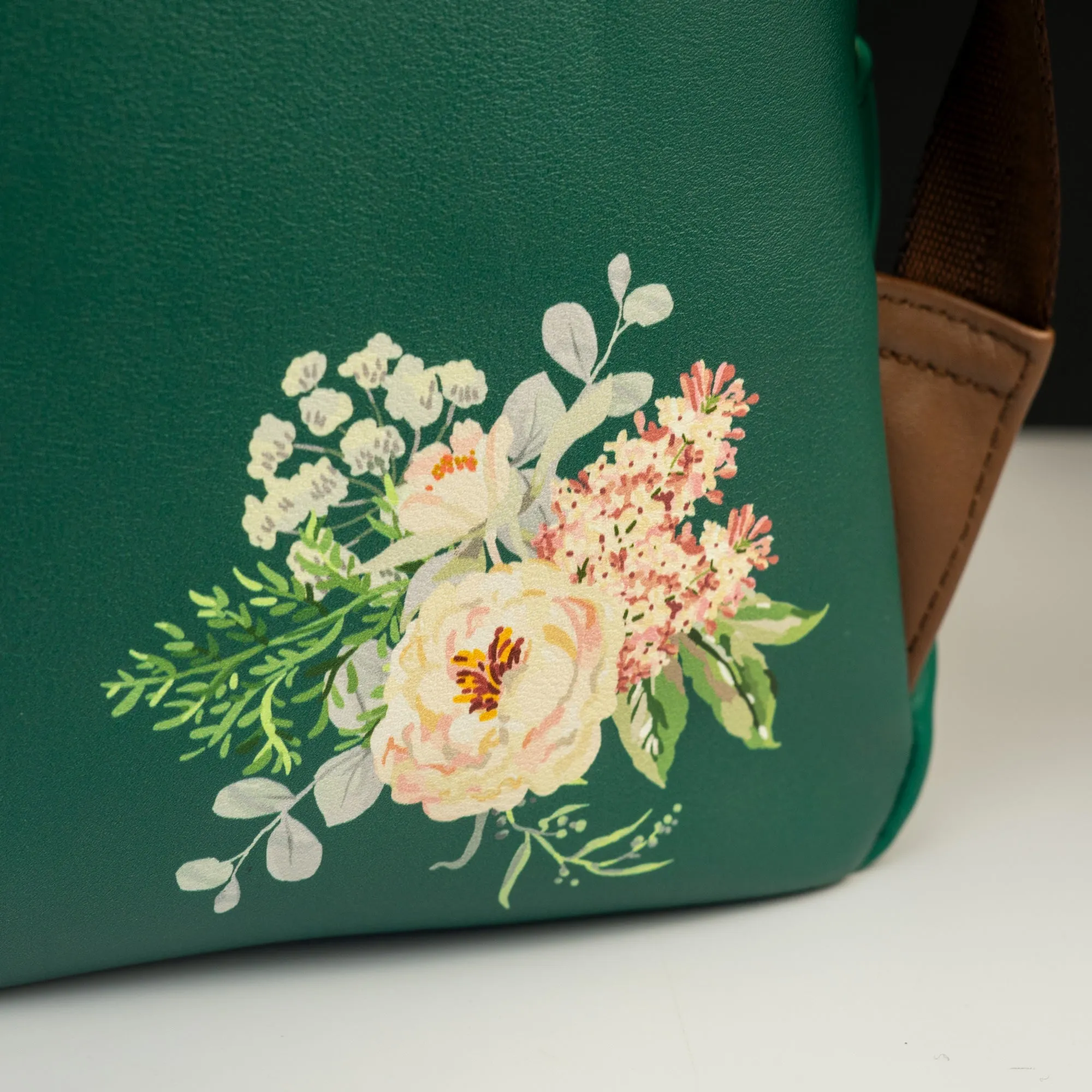 Loungefly x Marvel Floral Loki Mini Backpack