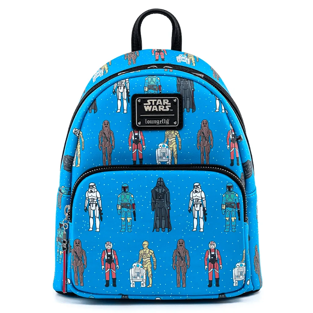 Loungefly x Star Wars Action Figures Line Up Mini luxury backpacks at outlet prices