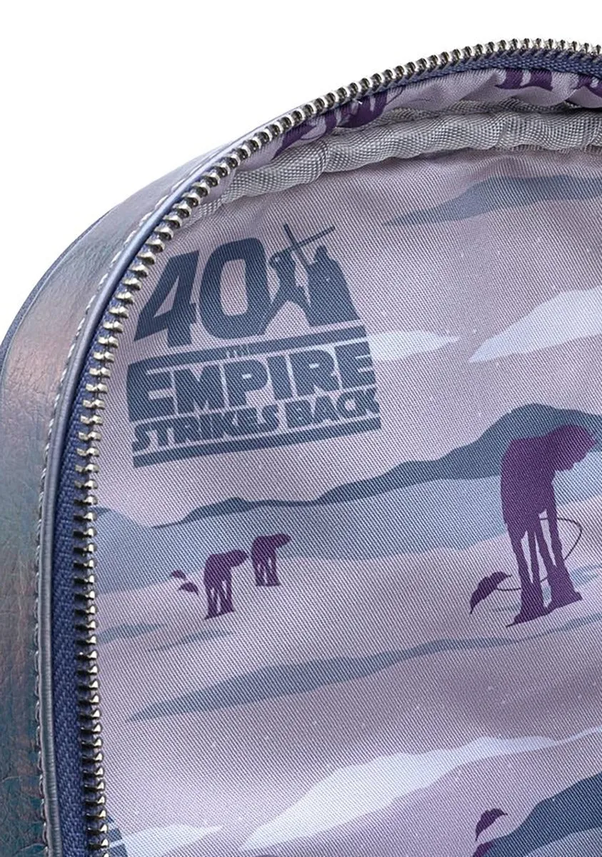 Loungefly X Star Wars Empire Strikes Back 40th Anniversary Hoth Iridescent Mini Backpack
