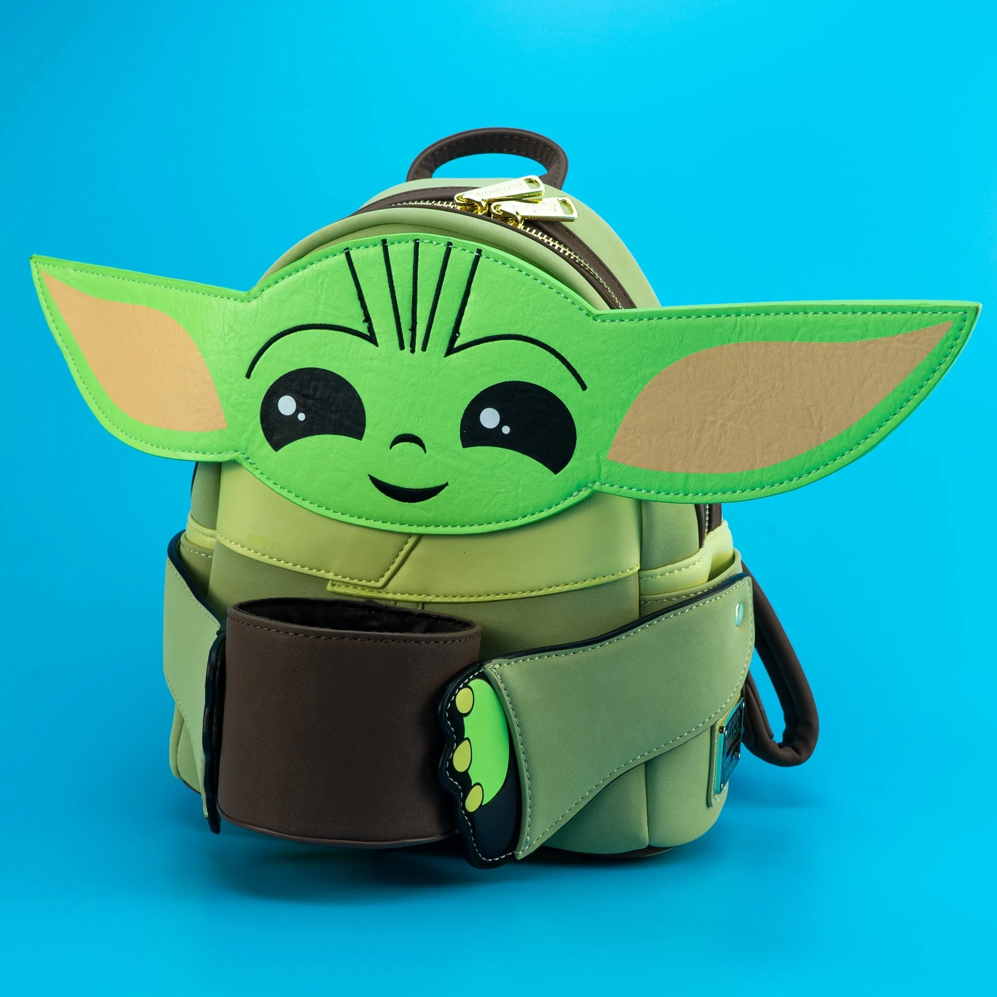 Loungefly x Star Wars Grogu with Cup Mini luxury backpacks at outlet prices