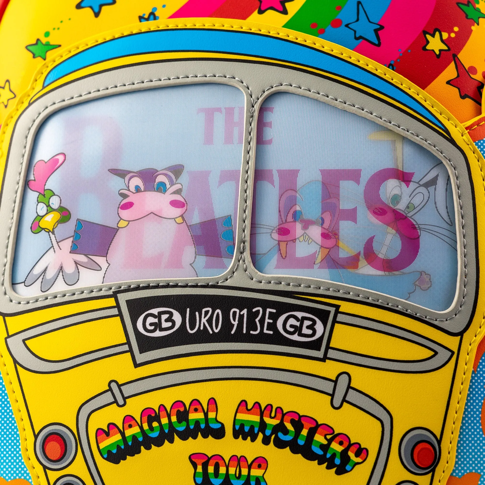 Loungefly x The Beatles Magical Mystery Tour Bus Mini Backpack