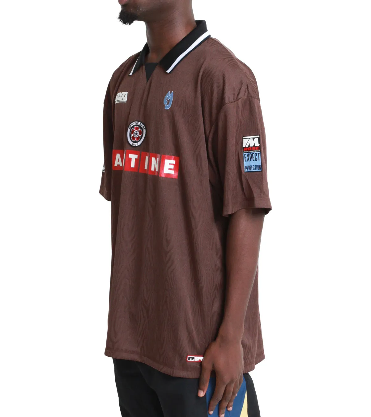 Martine Rose Football Top Brown