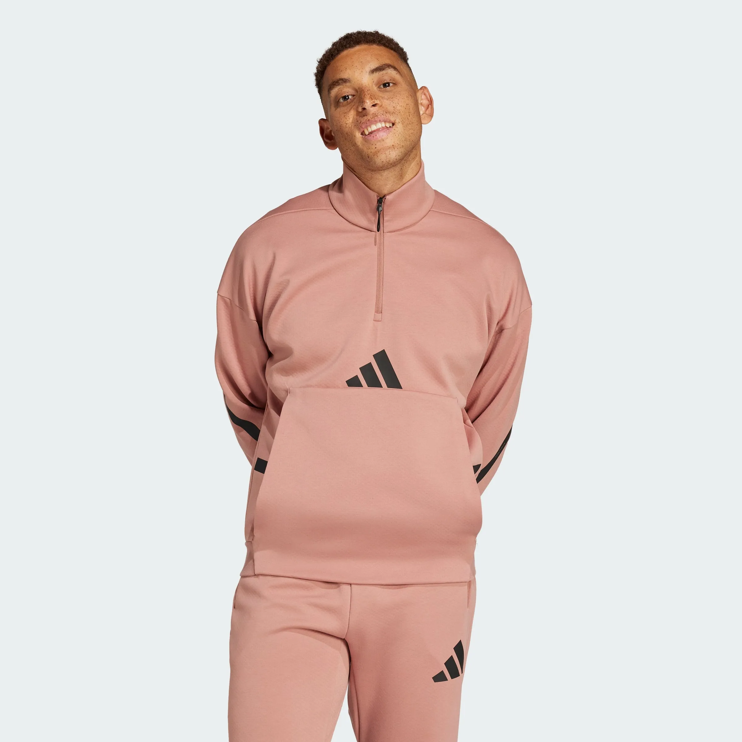 Men's adidas adidas Z.N.E. Quarter-Zip Sweatshirt