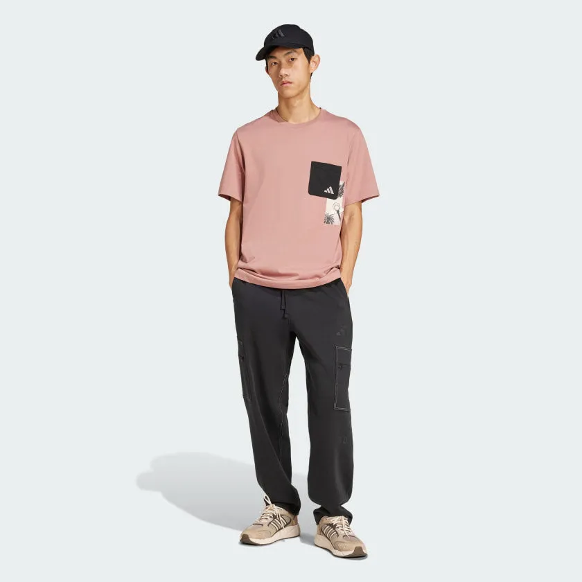 Men's adidas Lens Elevated Pocket Graphic Tee