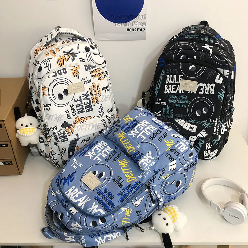 Men's and women's casual computer backpacks 