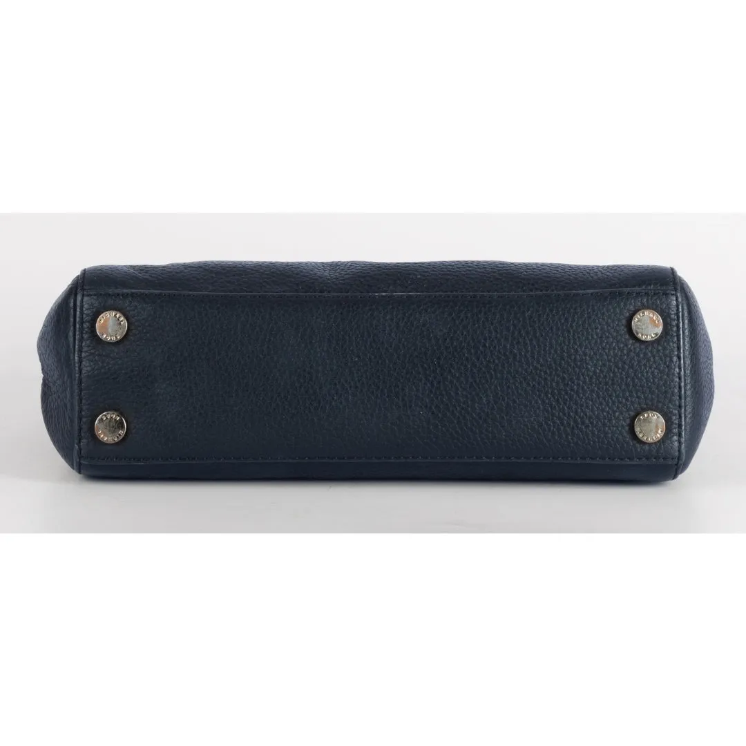 Michael Kors Black Leather Karson Top Handle Bag