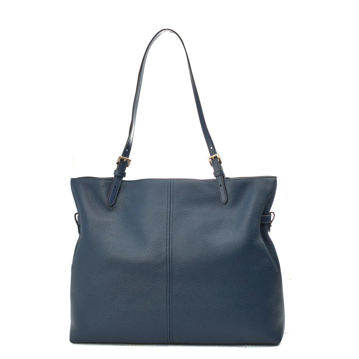 Michael Kors Lenox Leather SHoulder Bag Blue