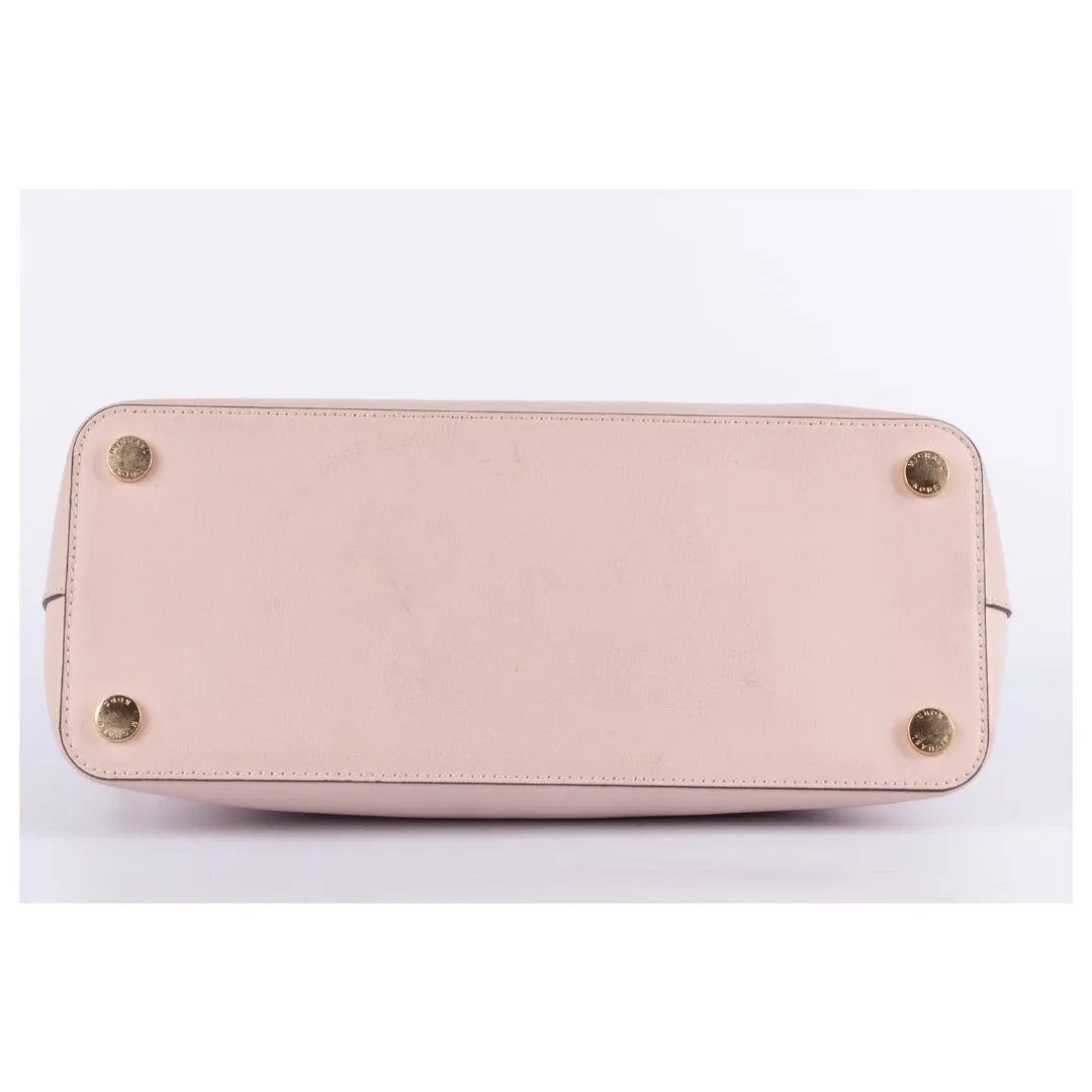 Michael Kors Saffiano Leather Dome Satchel