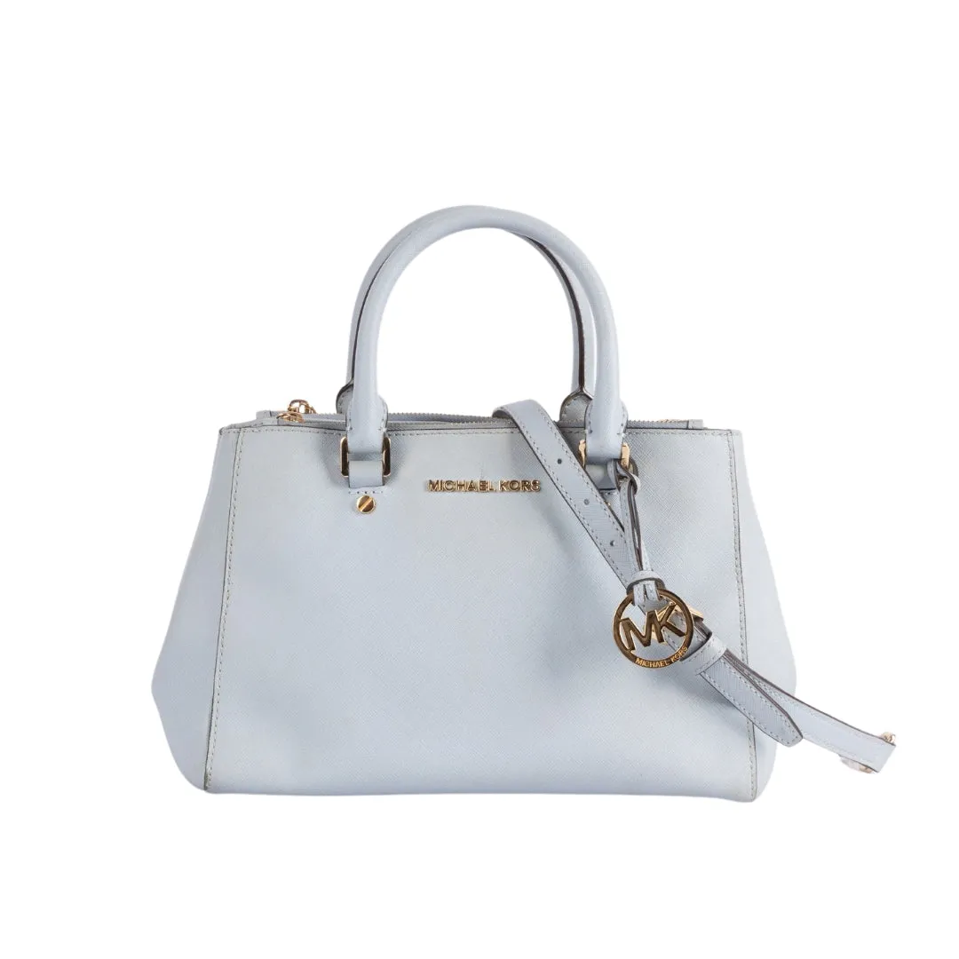 Michael Kors Sutton Saffiano Leather Satchel flash sale luggage