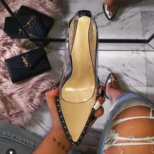 Milano Clear Pumps