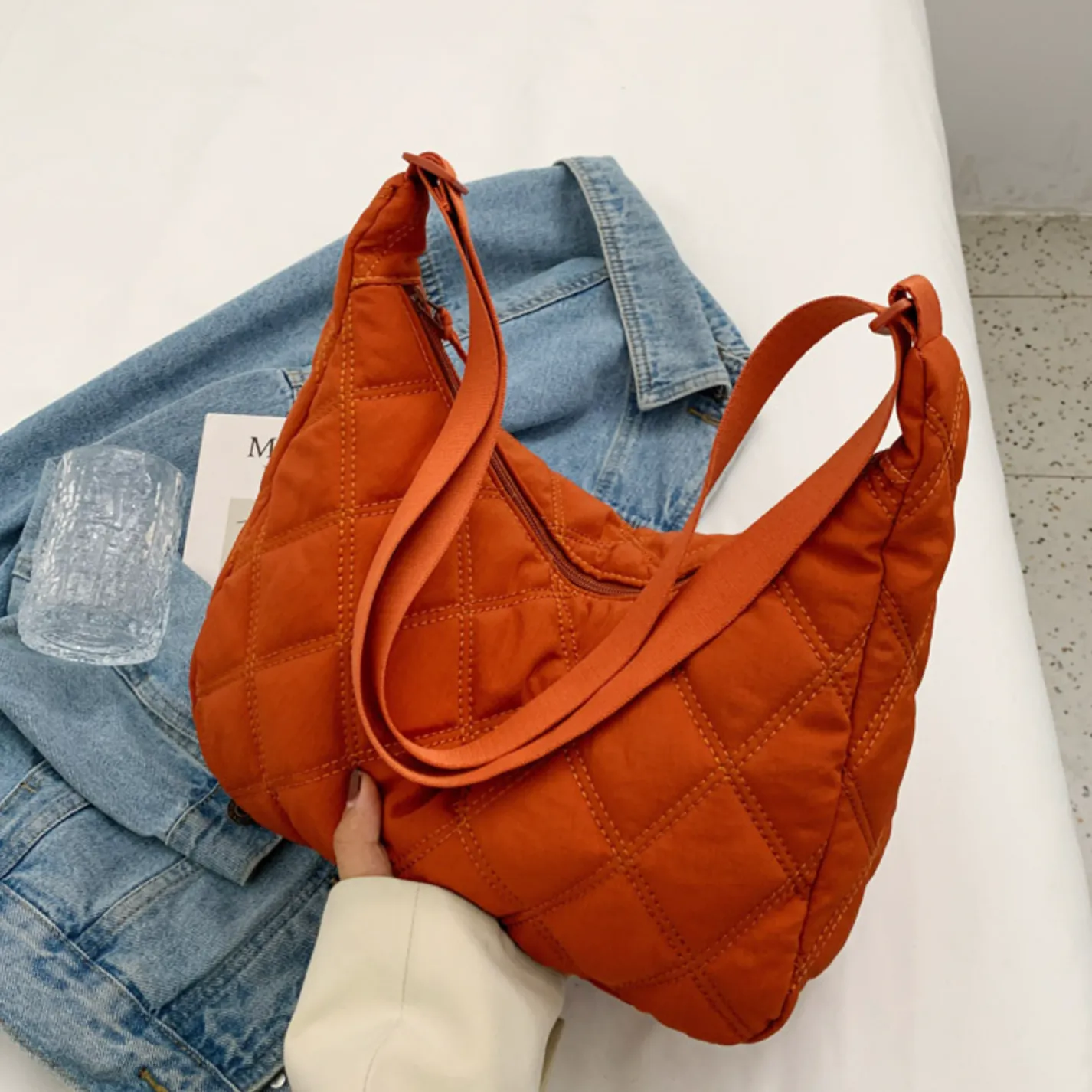 Millie Embroidered Shoulder Bag Buy 1 get 1 free wallets