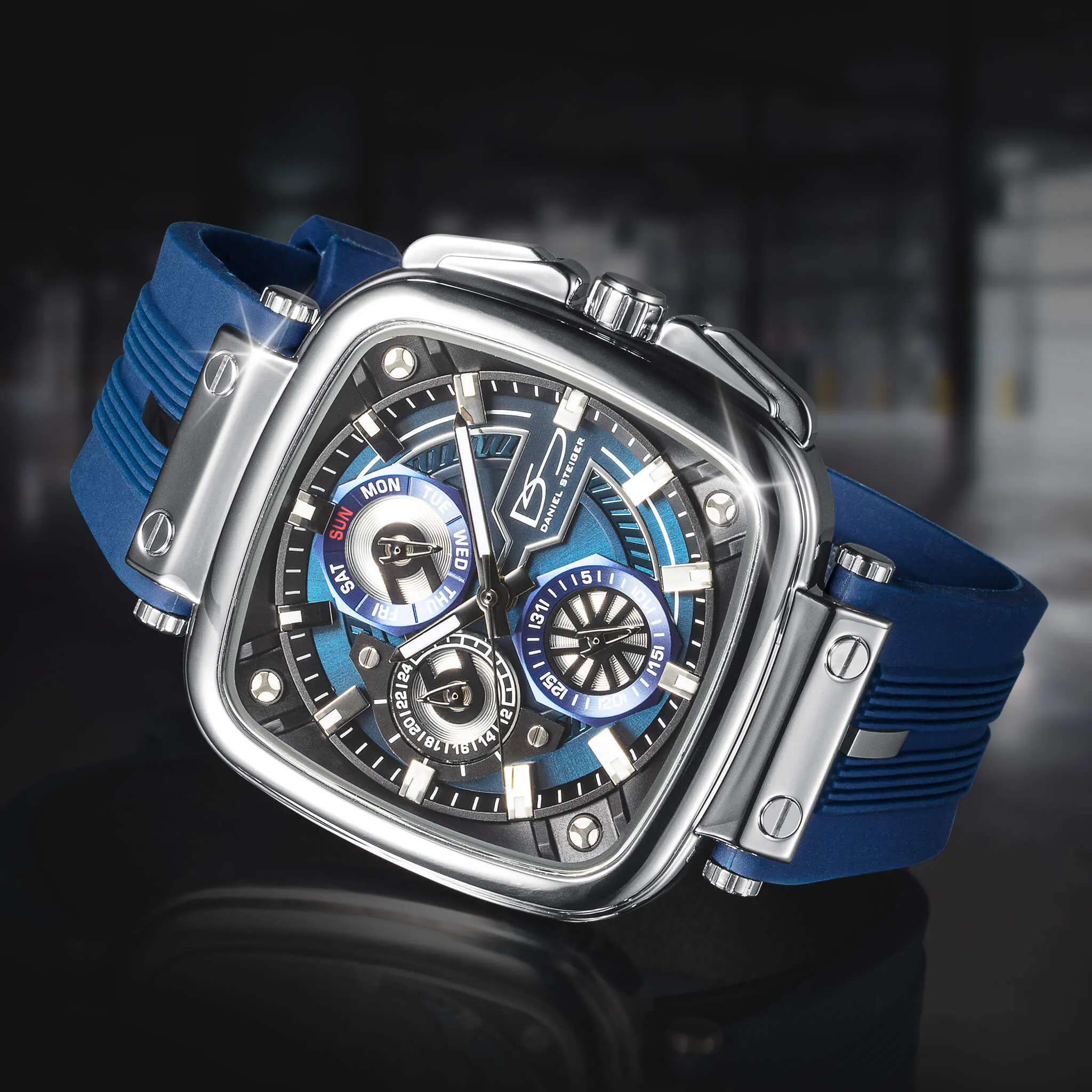Momentum Sport Blue Men??s Watch