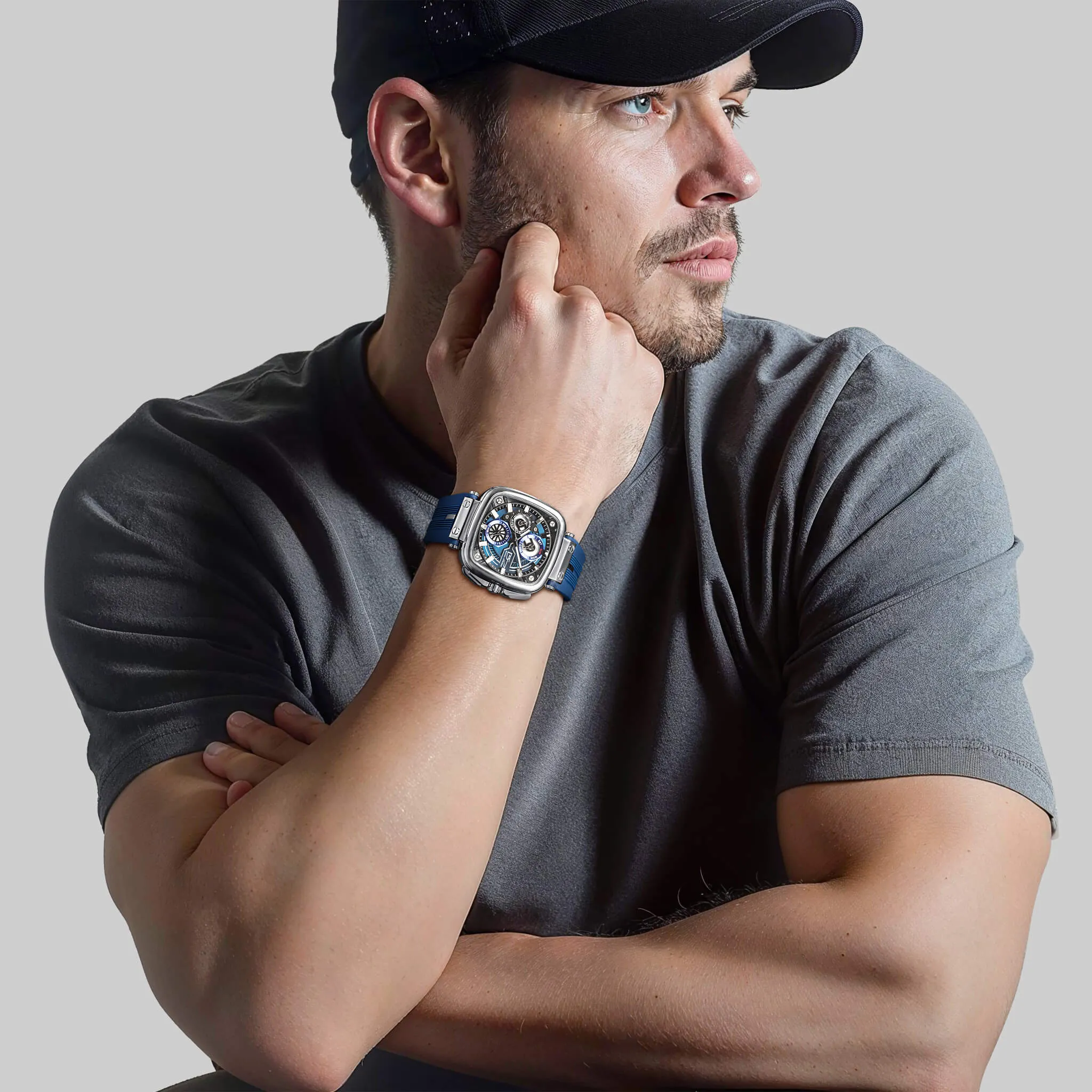 Momentum Sport Blue Men??s Watch