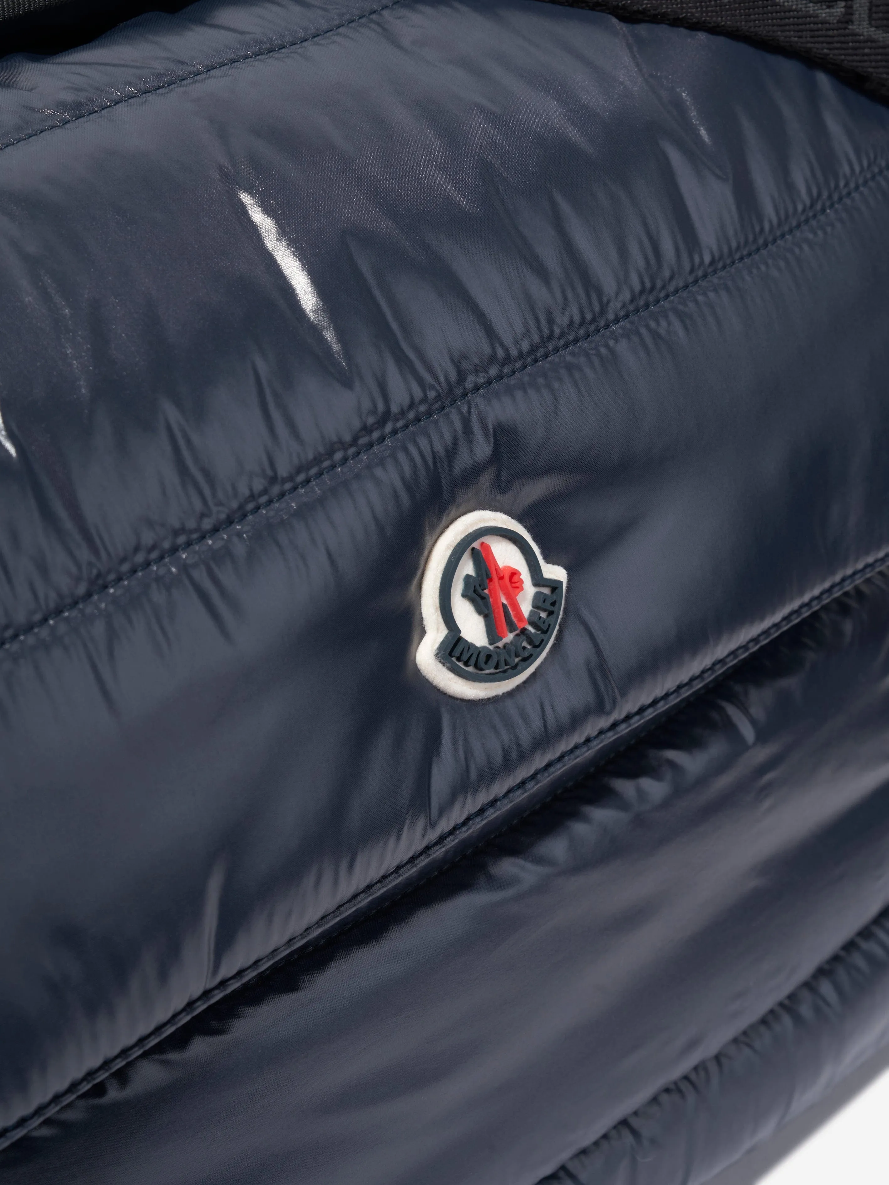 Moncler Enfant Baby Padded Changing Bag in Navy (39cm)
