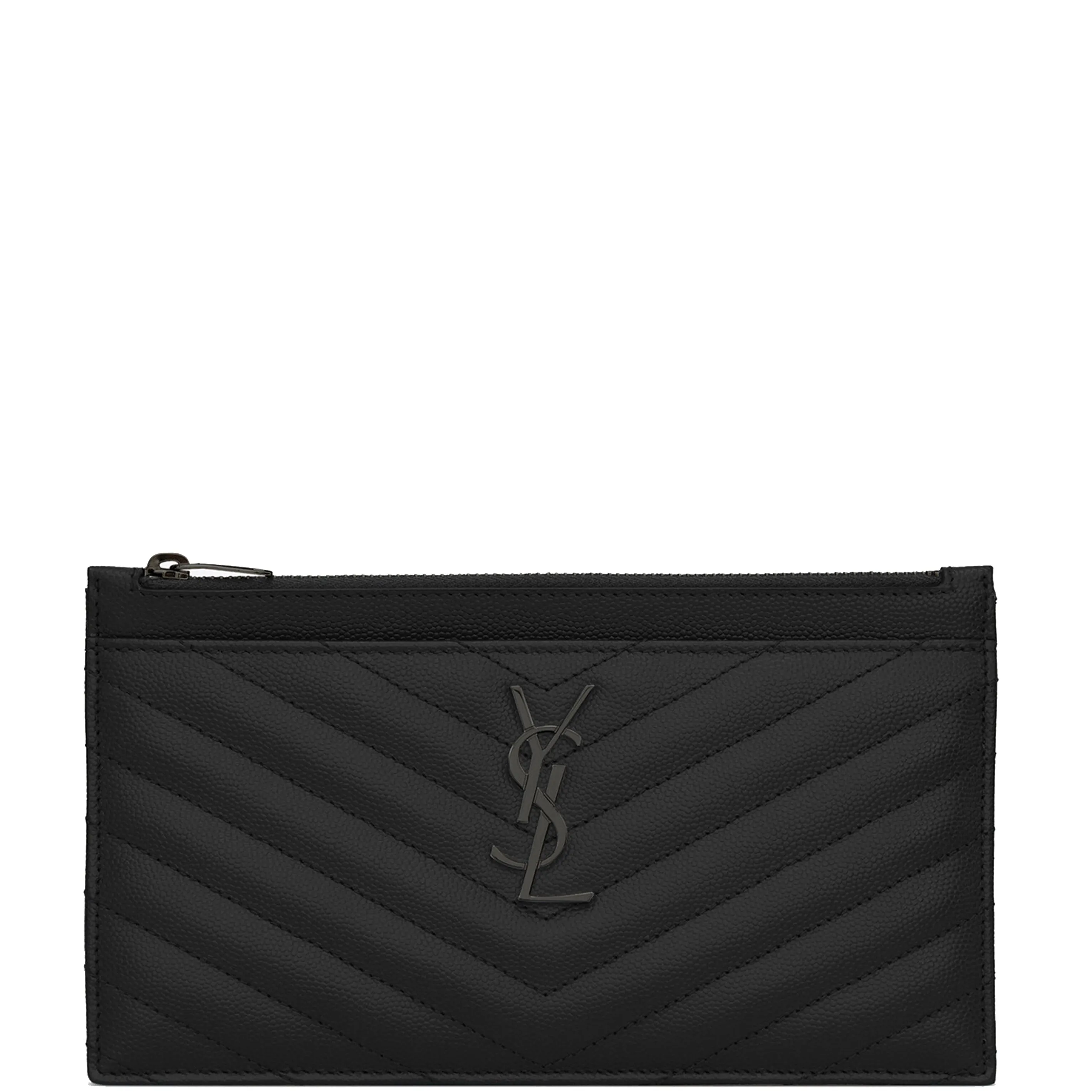 Monogram Bill Pouch, Black/Black clutches Pouches buy online