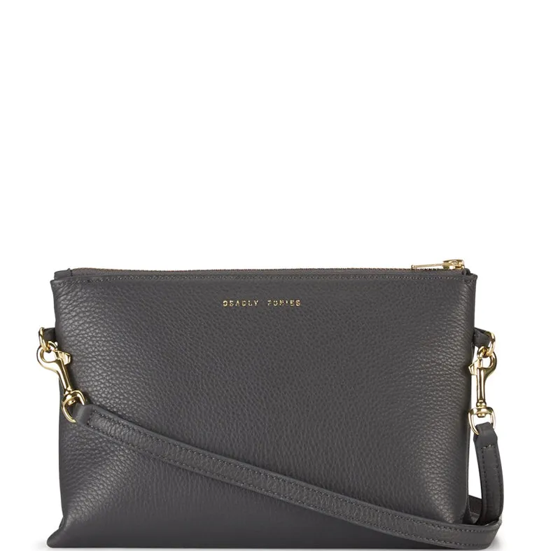 Mr Siamese Zip Grained, Flint clutches Pouches buy online