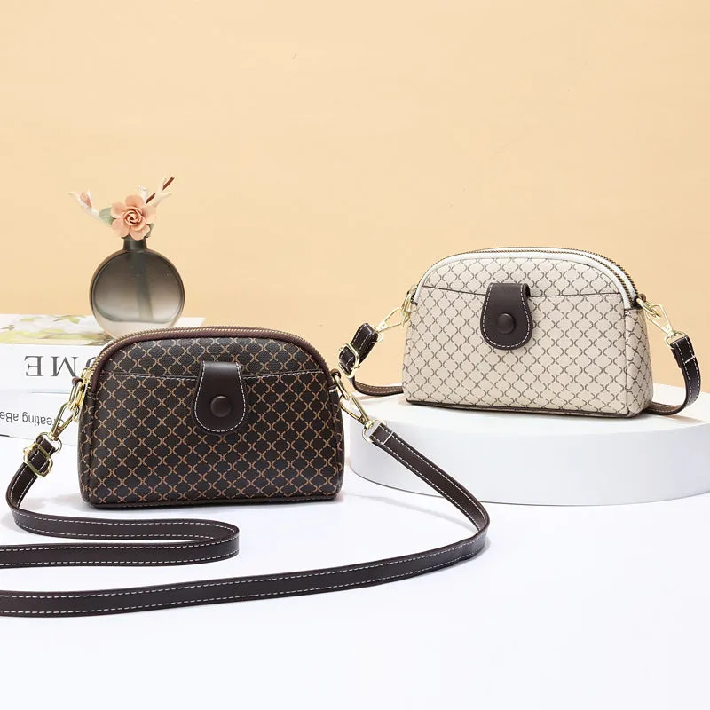 Multi-layer mobile phone bag, mother bag, shoulder bag. 