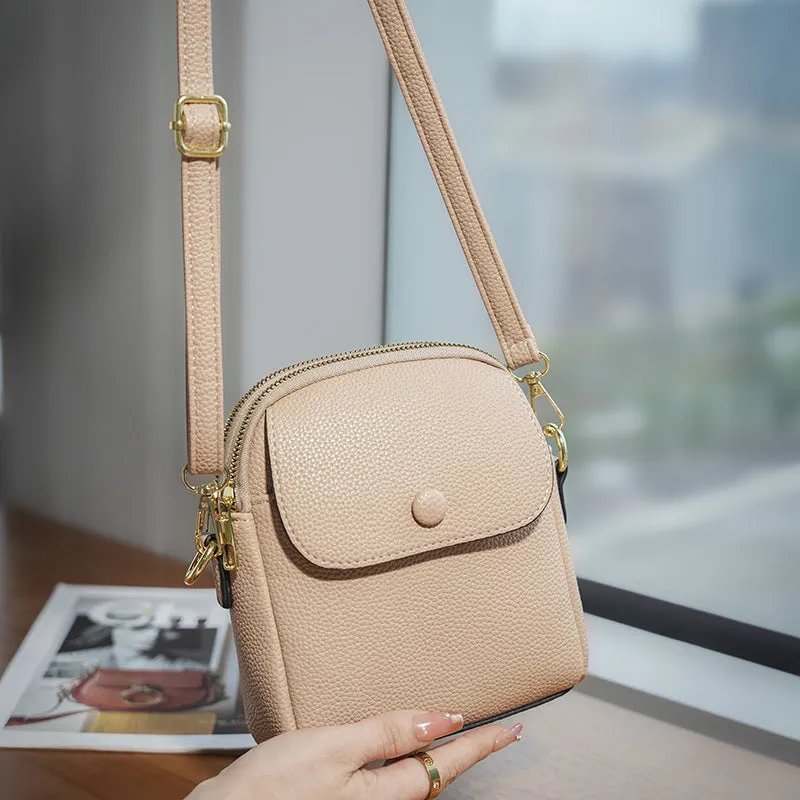 Multi-layer mobile phone bag small bag