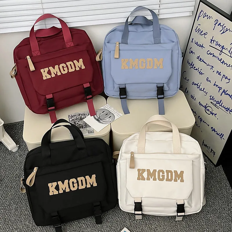 Multifunctional student single shoulder handbag backpack 