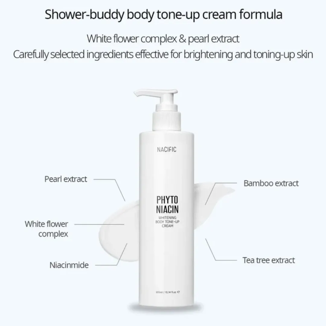 Nacific Niacin Brightening Body Tone-Up Cream 300ml