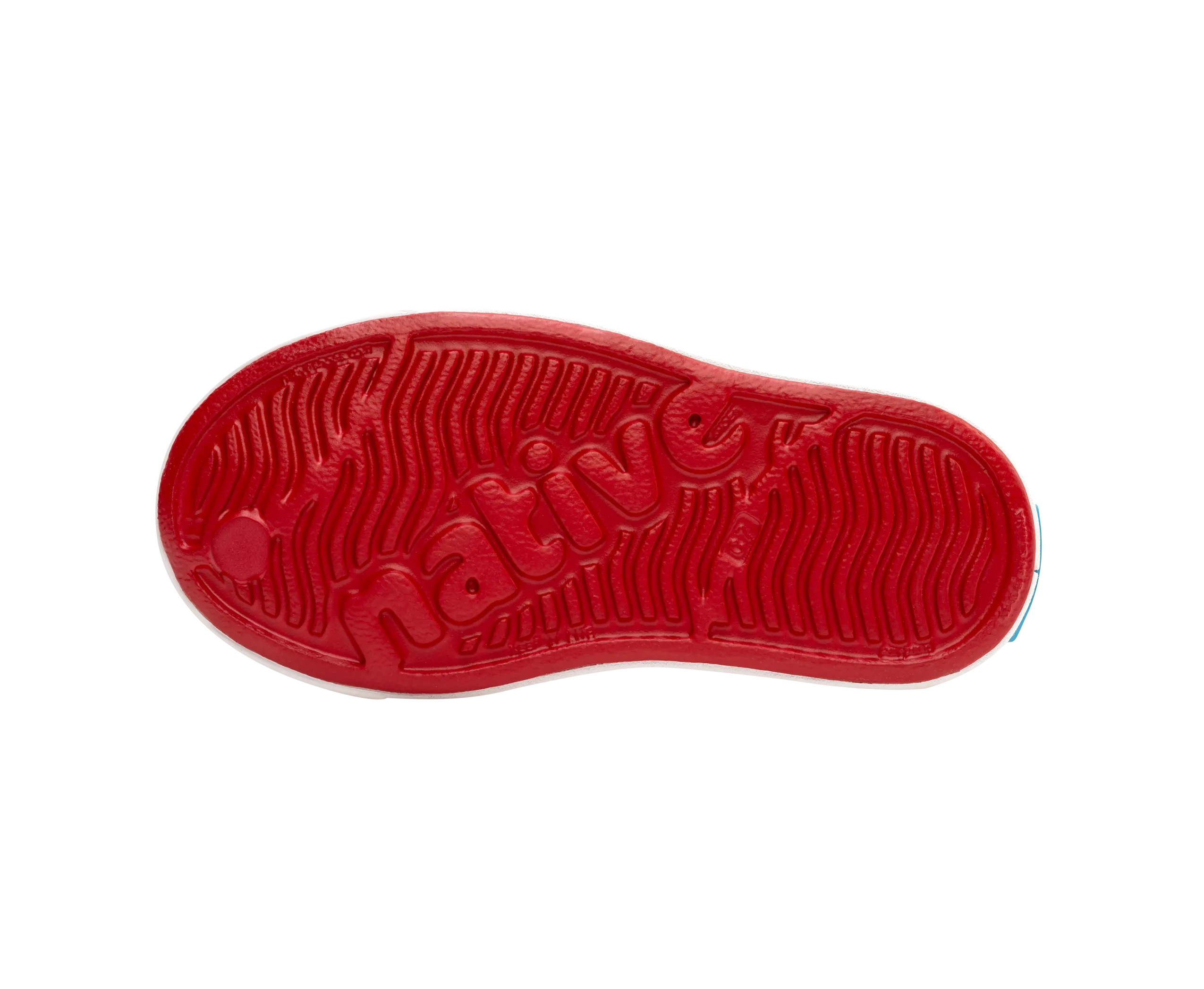 Native Shoes Ruby Red/Shell White Toddler Jefferson Shoe
