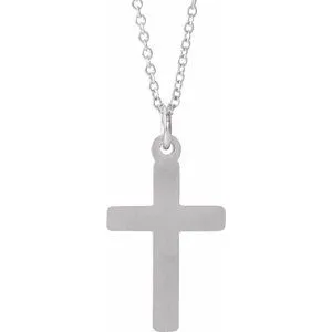 Necklace Cross 18" Necklace 