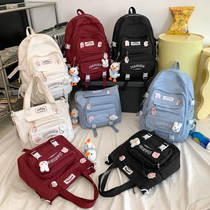 New large capacity student light weight backpack 