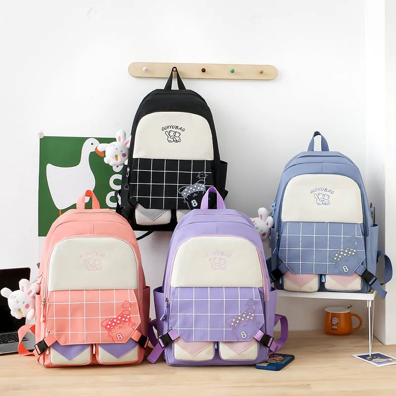 New style fashionable backpack for junior high school students 