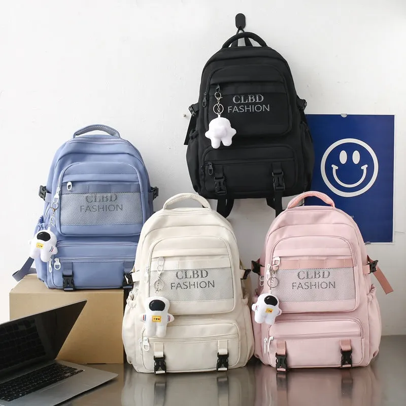 New style large capacity high school student backpack 