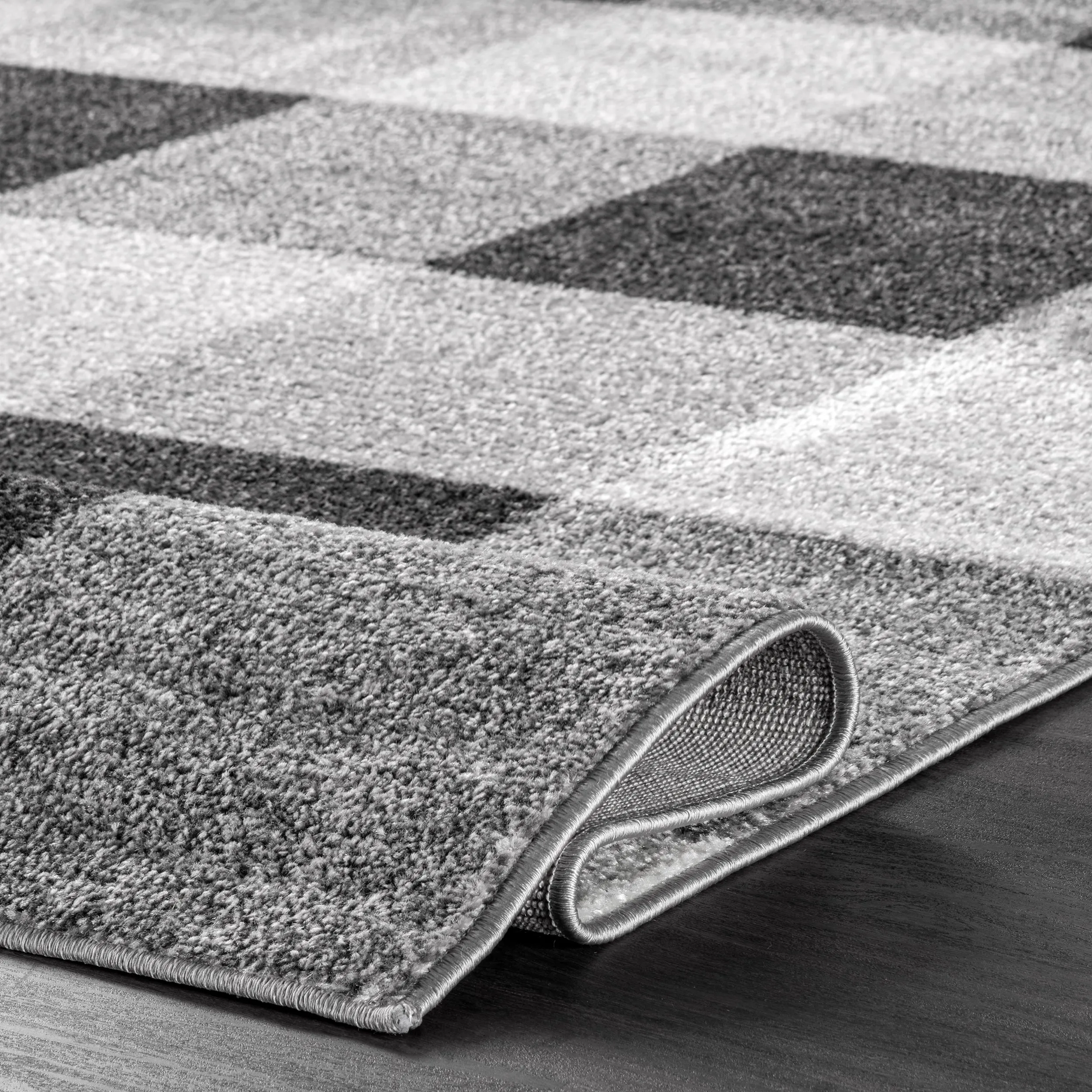 nuLOOM Tapis de zone Aisha Buffalo à carreaux ecco Chaussures