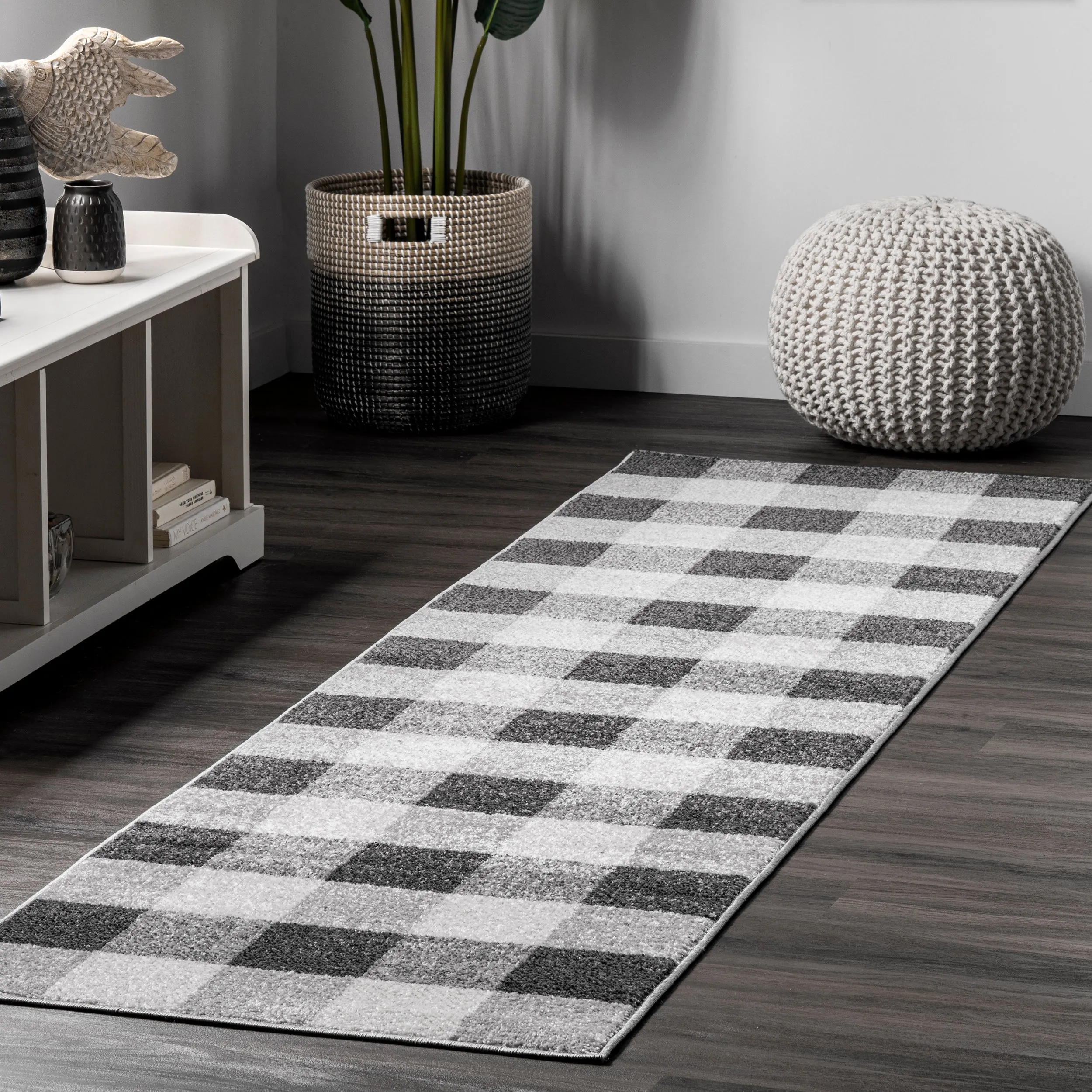 nuLOOM Tapis de zone Aisha Buffalo à carreaux ecco Chaussures